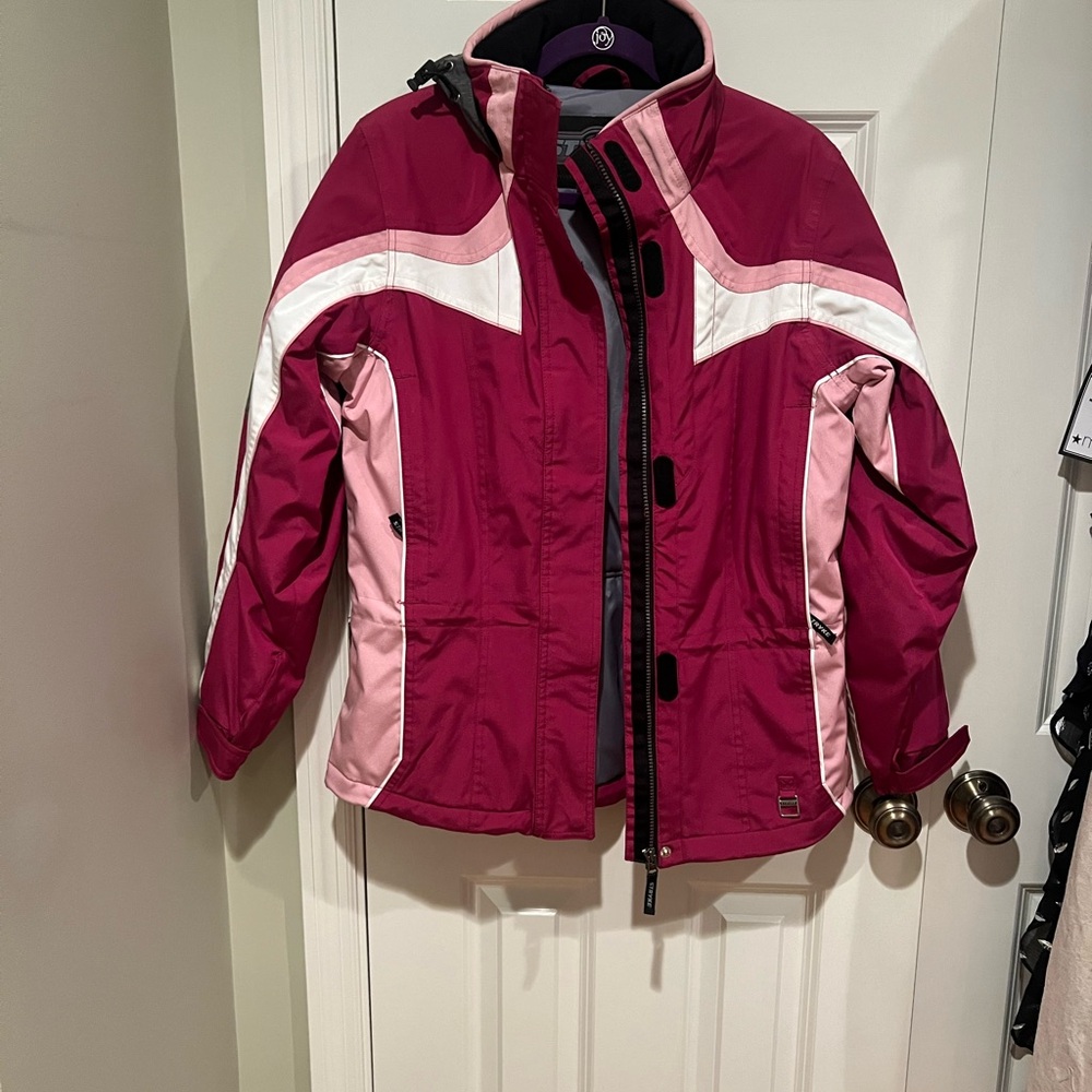 Stryke by Spyder Magenta and Light Pink Ski Jacket